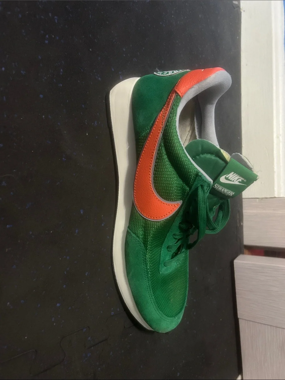 Nike Green limited edition Men's Stranger Things Hawkins Highschool Shoes